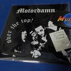 MOTÖRDAMN - OVER THE TOP! M-/EX+ 7'' SINGLE - pikkukuva 1