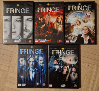 FRINGE kaudet 1- 5 DVD boxit [KOKO SARJA]