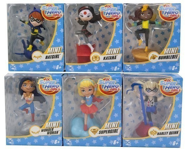 DC Super Hero Girls Mini supersankari, eri hahmoja *UUSIA*