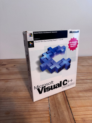 Microsoft Visual C++ 5.0 Learning Edition Big Box