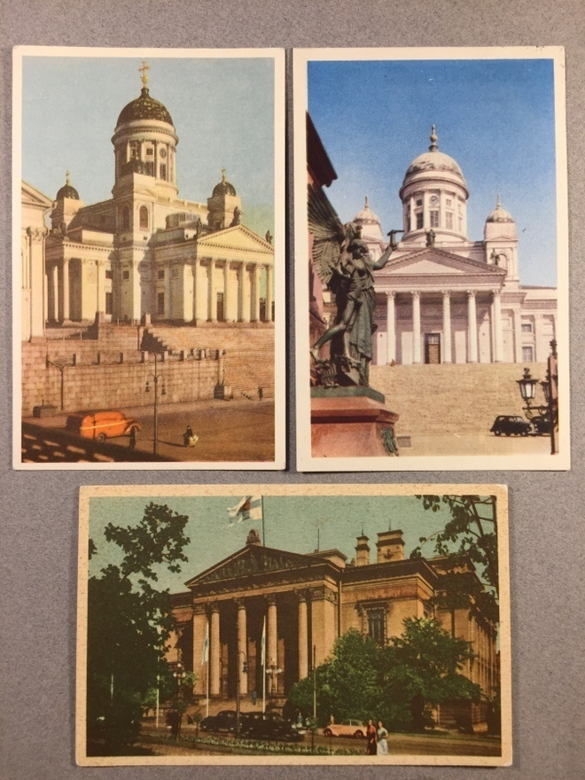 Paikkakuntakortti  Helsinki 1950 -lukua