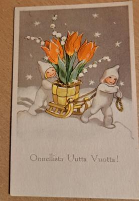 Martta Wendelin,  Hy 239  R1, kulkenut käsipostissa