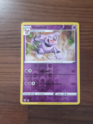 Pokemon Granbull 071/189 Reverse holo rare