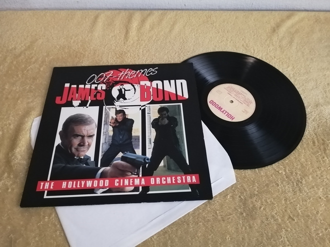 THE HOLLYWOOD CINEMA ORCHESTRA - 007-Themes James Bond LP