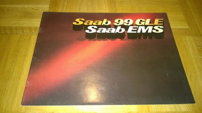 Esite Saab 99 GLE / EMS 1977
