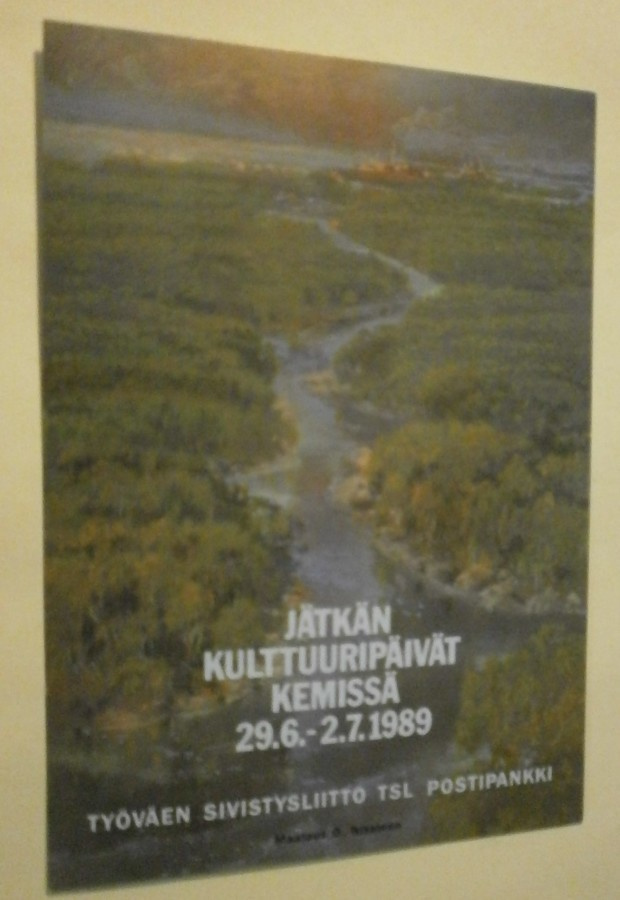 Kemi, Jätkän kulttuuripäivät 1989, väripk, ei p.