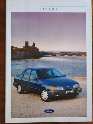 Ford Sierra -esite, 1989