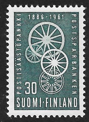 Postisäästöpankki 75v 1961 (LAPE 534) **