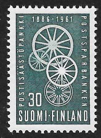 Postisäästöpankki 75v 1961 (LAPE 534) **