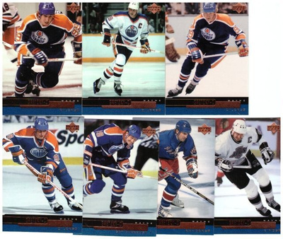 7 x WAYNE GRETZKYUp. D. 99-00 Sarj. Kings, Oilers, Rangers