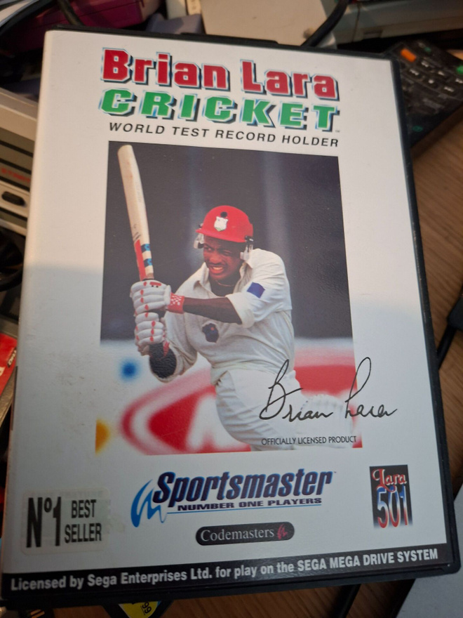 Sega Mega Drive Brian Lara Cricket, ei ohjeita