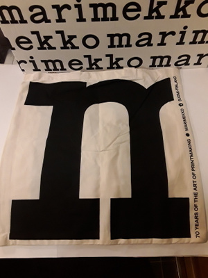 Marimekko 70v juhlavuoden logokassi , käyttämätön