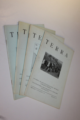 Terra 1962 n:o 1-4 (vol 74) : Suomen maantieteellisen seu...