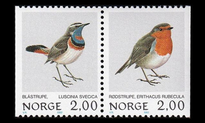 Norja 860-1 ** Lintuja (1982)