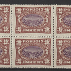 1920 Pohjois-Inkeri 10mk merkkikuusilo leimaamattomana** - pikkukuva 1