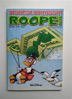 Roope-setä Bisnesluokassa!