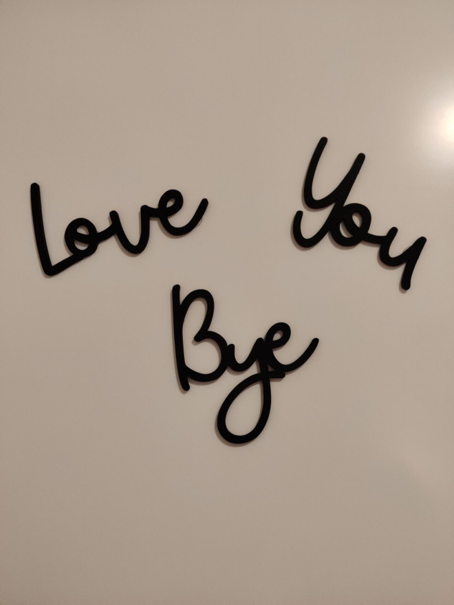 Love you bye kyltti oveen