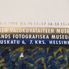 Valokuvataiteen museon näyttelyjuliste 1990 - pikkukuva 2