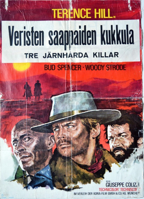 Elokuvajuliste: Veristen saappaiden kukkula (Hill & Spencer)