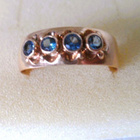 14K Kultasormus koko 19 Vintage - pikkukuva 2