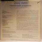 DANNY GATTON - UNFINISHED BUSINESS M-/M- LP - pikkukuva 2