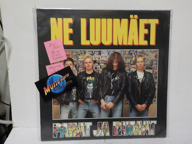 NE LUUMÄET - PAHAT JA RUMAT EX+/EX+ SUOMI 1991 LP