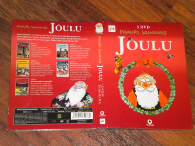 5x DVD BOX - MAURI KUNNAS : JOULU (1978-1996)