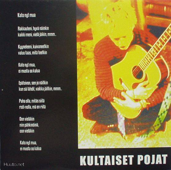 Kultaiset Pojat * Jonkun On Aina Oltava Eniten Kännissä CDS