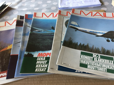 ILMAILU LEHTI VUOSIKERTA 1984