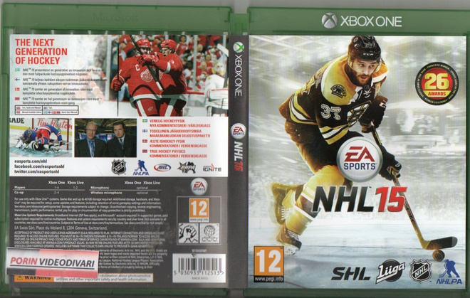 Nhl 15	(16 209)	k		XBOXONE					jääkiekko