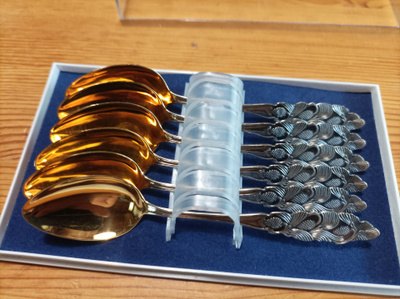 6 hopealusikkaa H830 n.46g