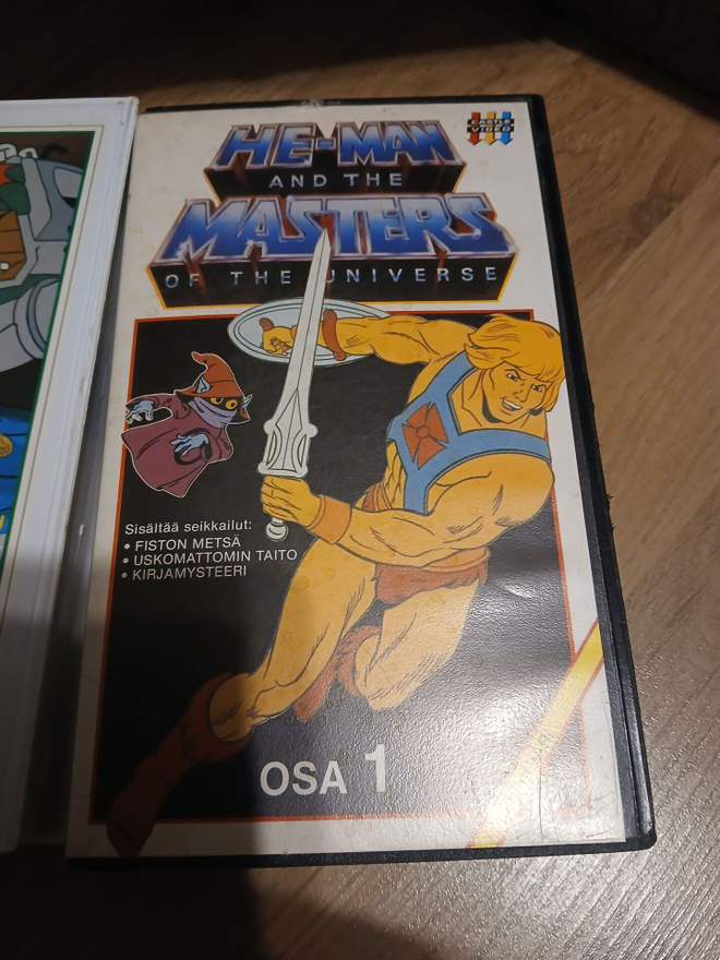 Shera ja heman vhs