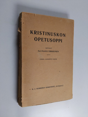 Paavo Virkkunen : Kristinuskon opetusoppi : kansa- ja opp...