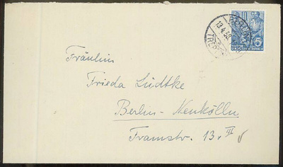 DDR Mi 578 kirje
