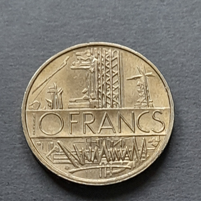 Ranska 10 francs 1977