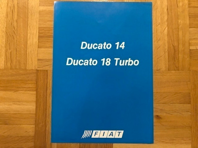 Esite Fiat Ducato 14 & Ducato 18 Turbo 1986