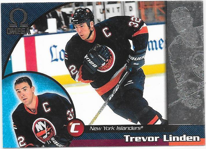 1998-99 Pacific Omega #147 Trevor Linden NY Islanders