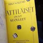 WALTARI : JÄTTILÄISET OVAT KUOLLEET ( SIGNED) SIS POSTIKULU - pikkukuva 3