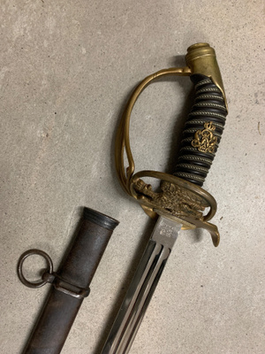 Saksalainen m1889 upseeri miekka WKC