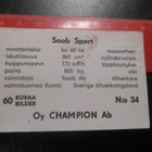 K14. Champion Monte Carlo # 34 SAAB SPORT - pikkukuva 2