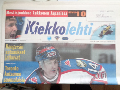 Kiekkolehti Nro 7/2003 (17.1)