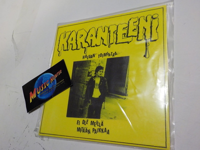 KARANTEENI - HALUAN TOIMINTAA UUSI 7'' SINGLE (+)