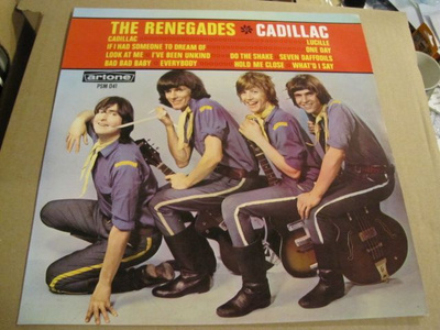 The Renegades Cadillac lp Hollanti 1965