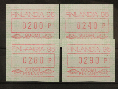 # 23334 # ATM-22 - Finlandia 95 sarjaa **