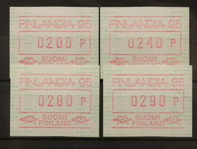 # 23334 # ATM-22 - Finlandia 95 sarjaa **