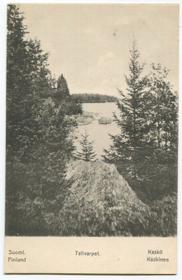 Kaskinen Tallvarpet, 1900-luvun alku