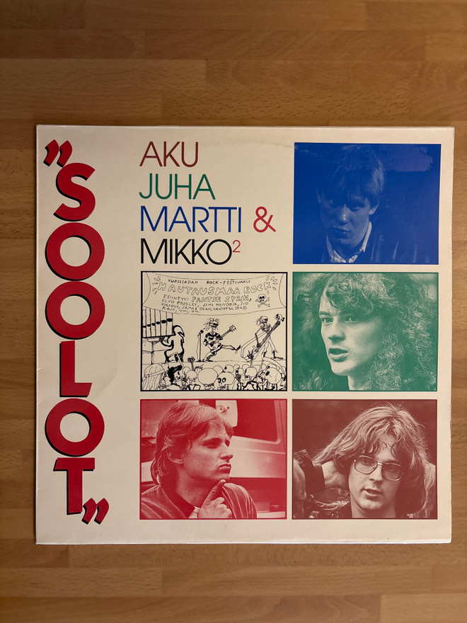 Eppu Normaali Soolot LP ORIG. -80 Aku Juha Martti & Mikko x2