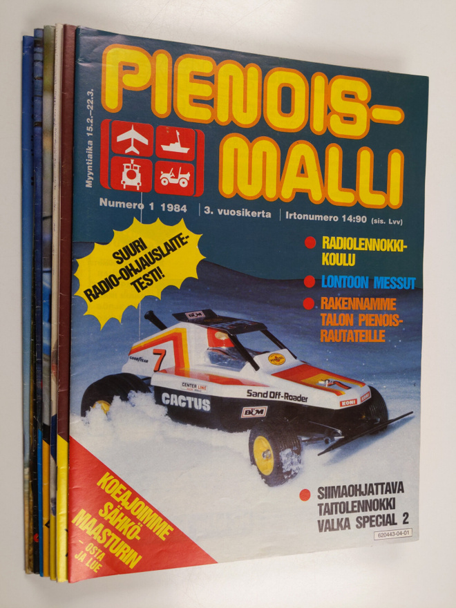 Pienoismalli vuosikerta 1984 (1-8)