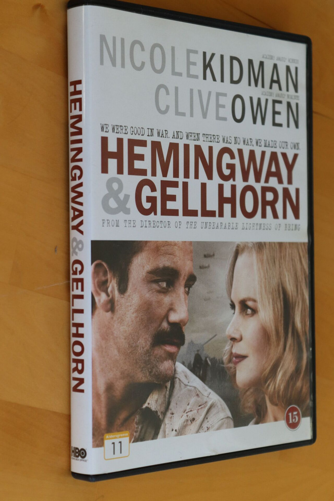 DVD Hemingway & Gellhorn ( 2013 Nicole Kidman Clive Owen )