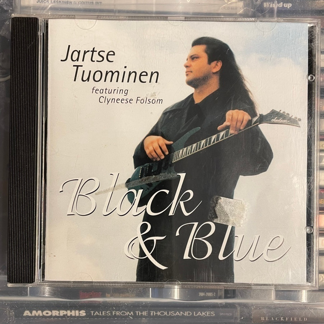 JARTSE TUOMINEN FEAT. CLYNEESE FOLSOM - Black & Blue cd